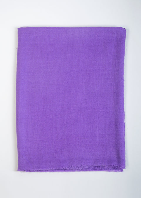 Purple Cashmere Shawl
