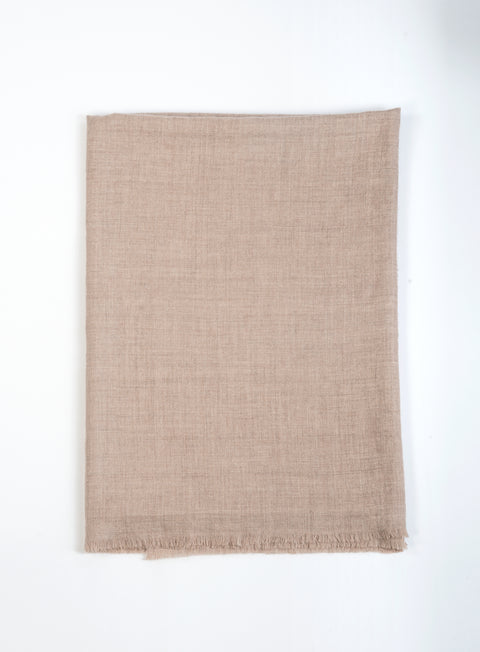 Natural Cashmere Shawl