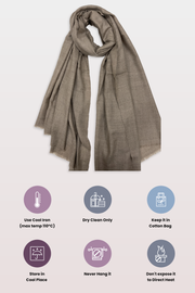 Natural Cashmere Shawl